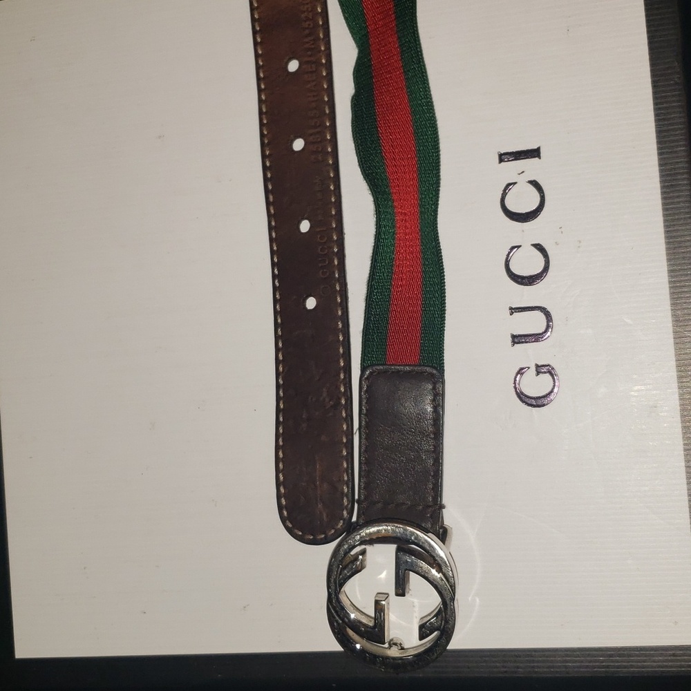 Kids authentic Gucci belts